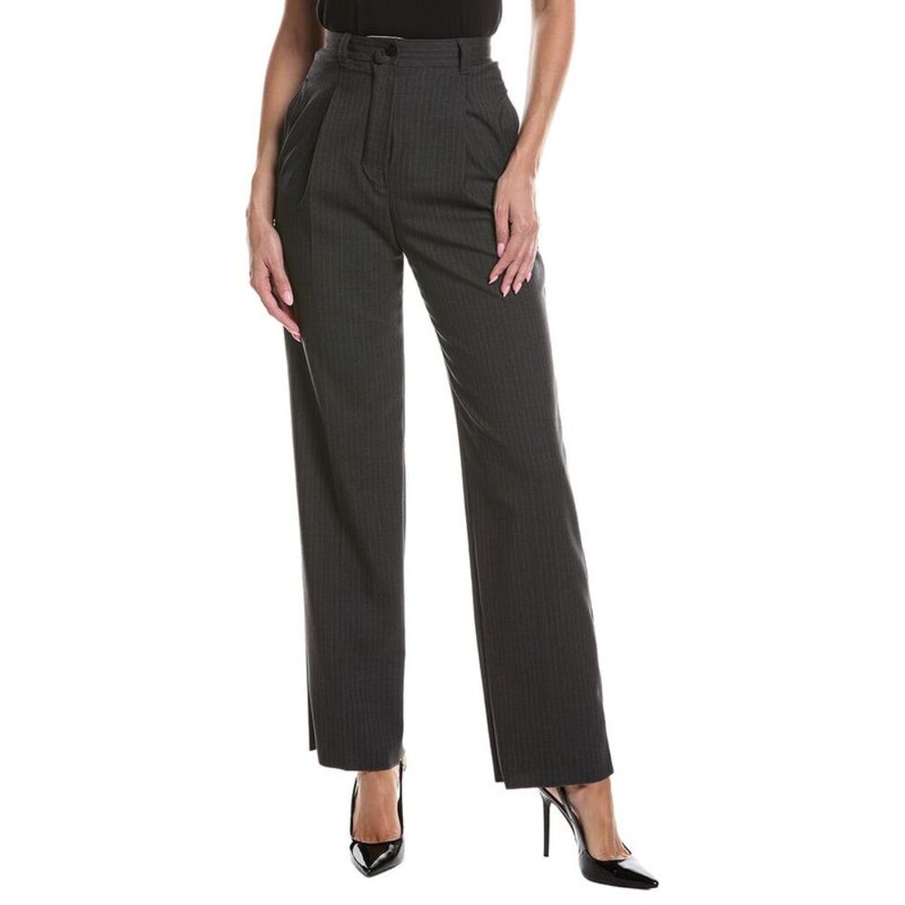 Max Mara Womens  Salsa Long Trouser, Grey